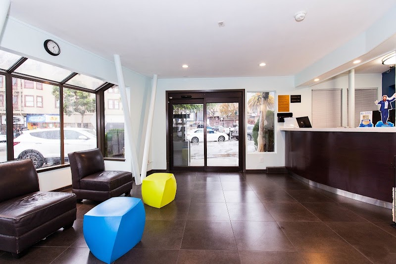 Bright, welcoming front lobby