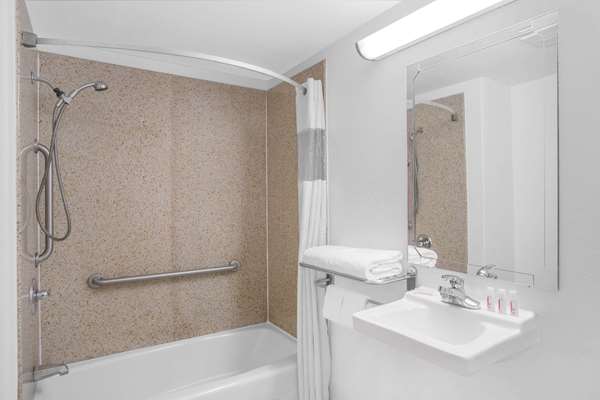 Fresh accessible bathroom