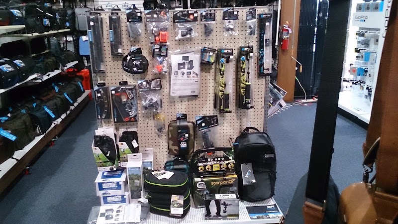 Accessories and gear wall display