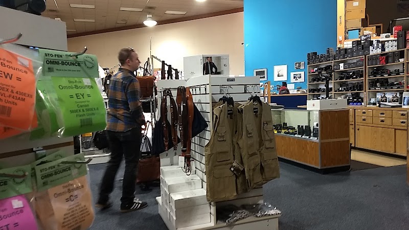 Browsing gear in store