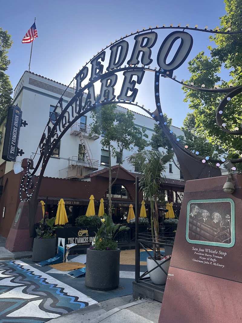 Iconic gateway, downtown San Jose
