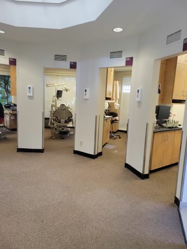 Bright, open treatment area