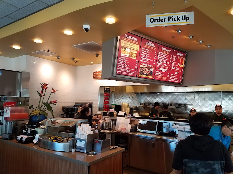 Fresh, fast food counter