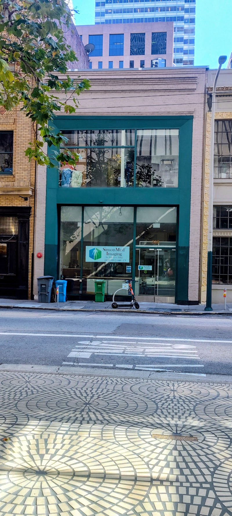 Sacramento Street storefront exterior