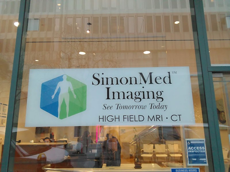 SimonMed Imaging street signage