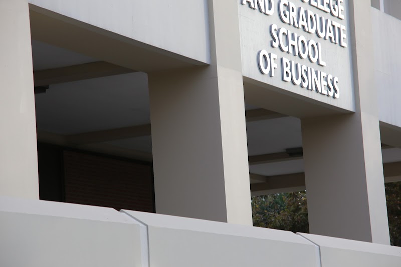 Graduate School of Business signage