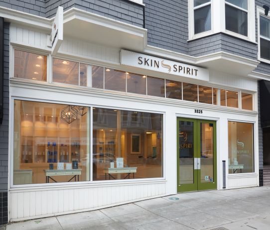 Presidio Heights storefront entrance