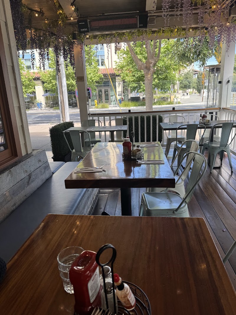 Breezy open-air patio