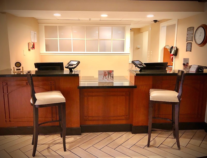 Welcoming front desk area