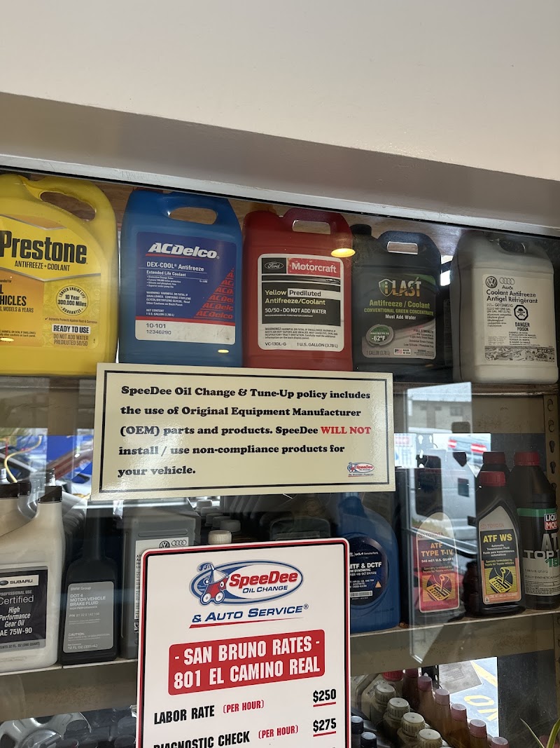 OEM fluids, clear pricing