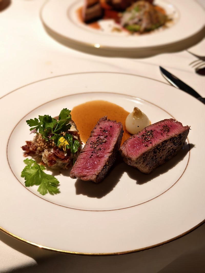 Perfectly seared filet mignon