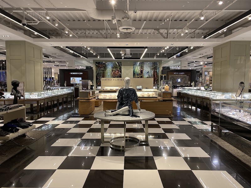 Luxury jewelry floor, polished elegance