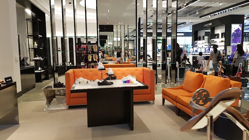 Spacious luxury department store