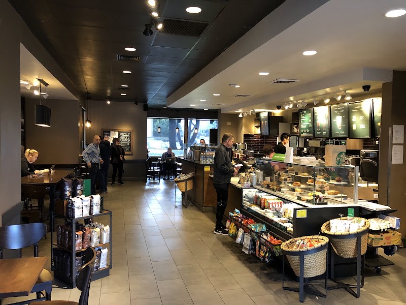 Warm welcoming café interior