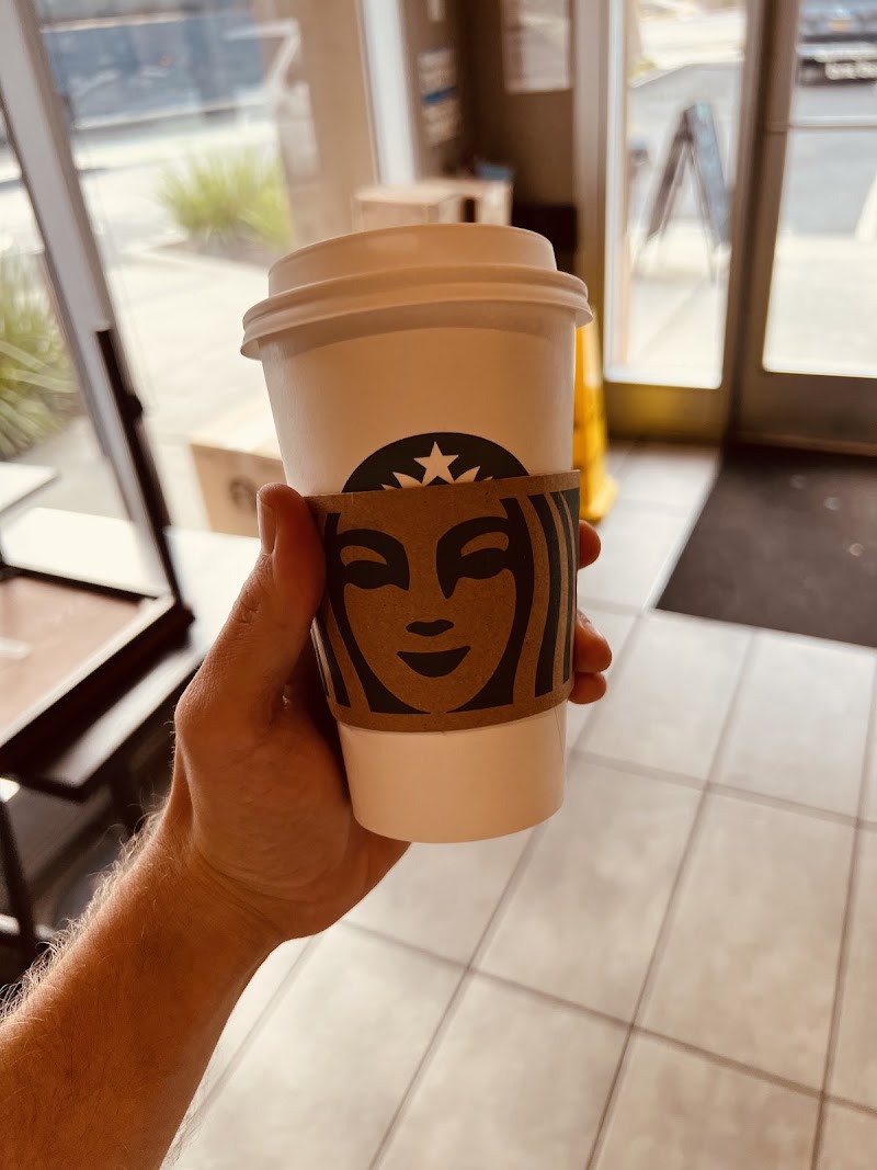 Fresh cup in hand
