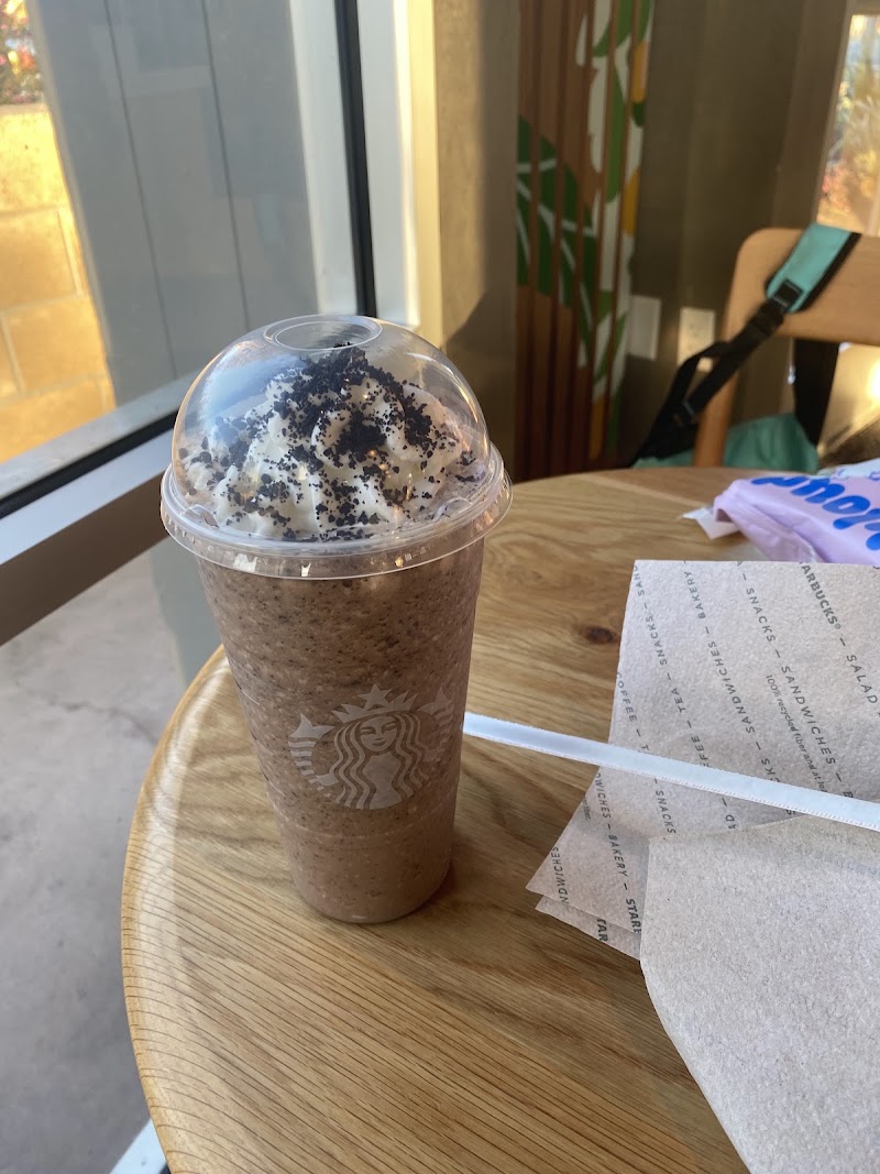 Frappuccino with whipped cream