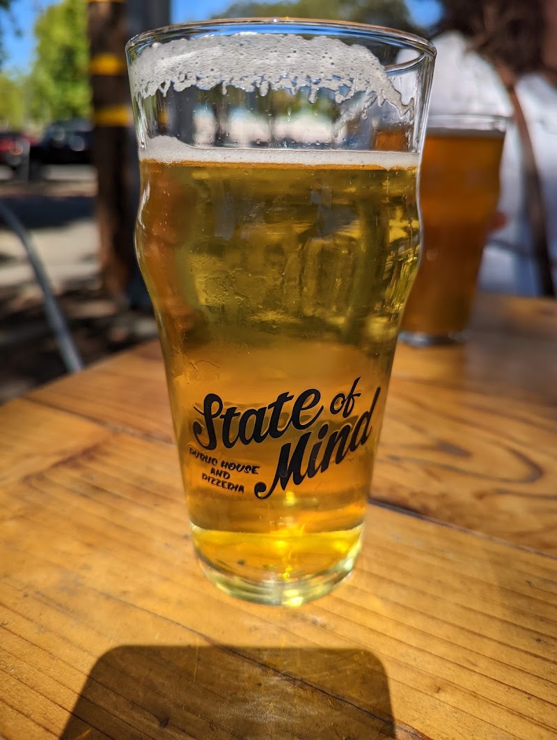 Cold pint, sunny patio