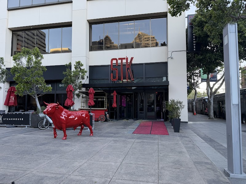 STK's iconic entrance, SF