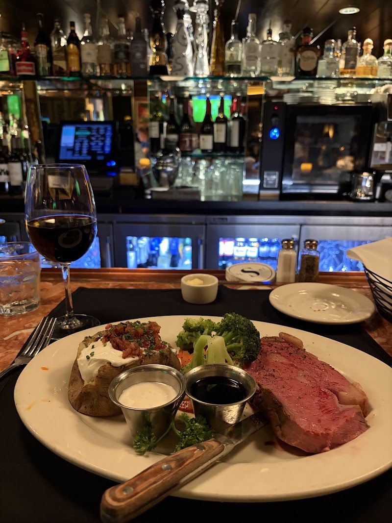Prime rib at the bar