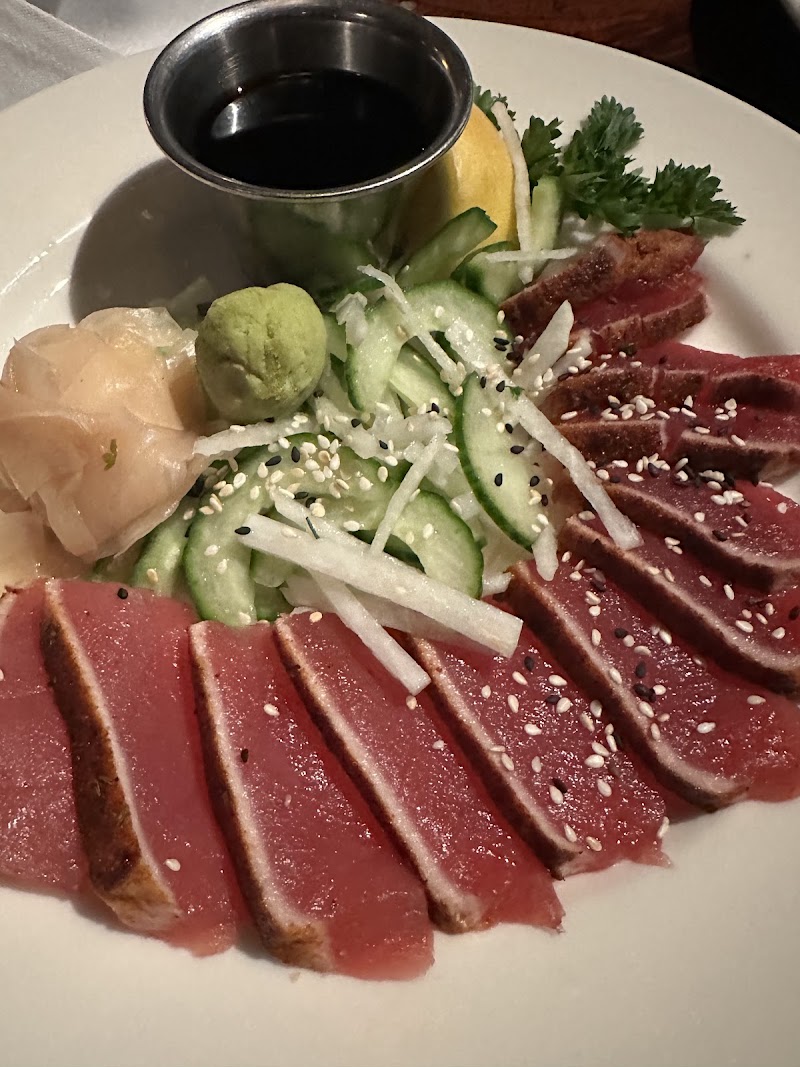 Seared Ahi Tuna Sashimi