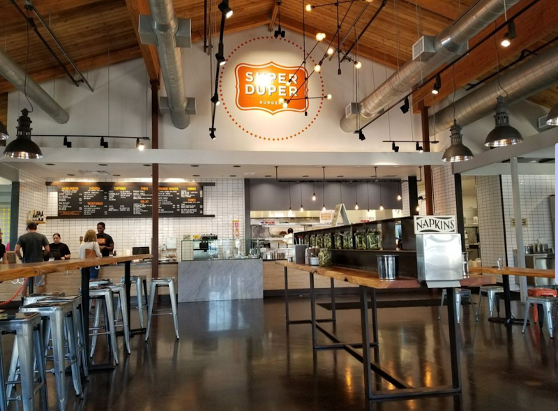 Open, welcoming dining room