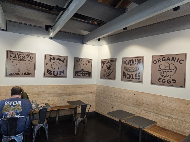 Quality ingredients on the wall
