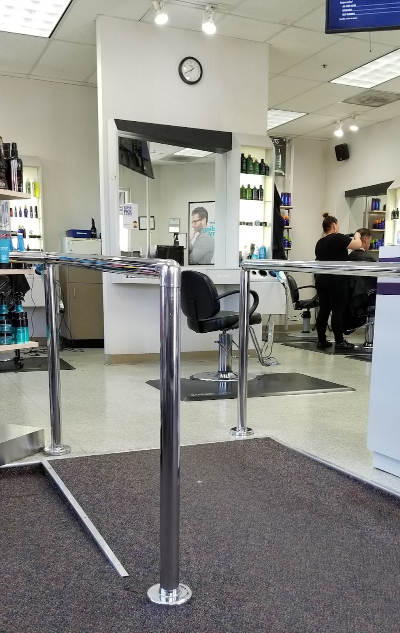 Clean, welcoming salon interior