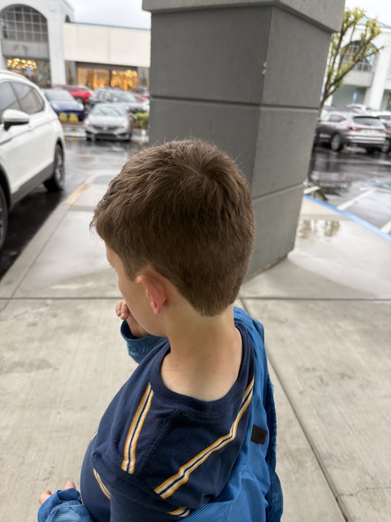 Clean kid's cut done