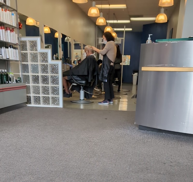 Stylists at work inside