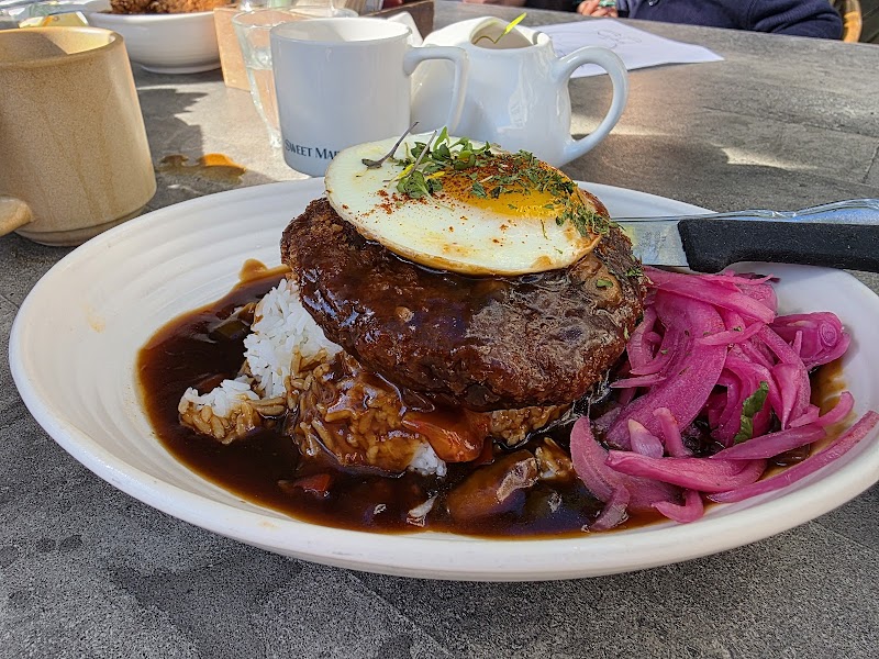 Rich loco moco plate