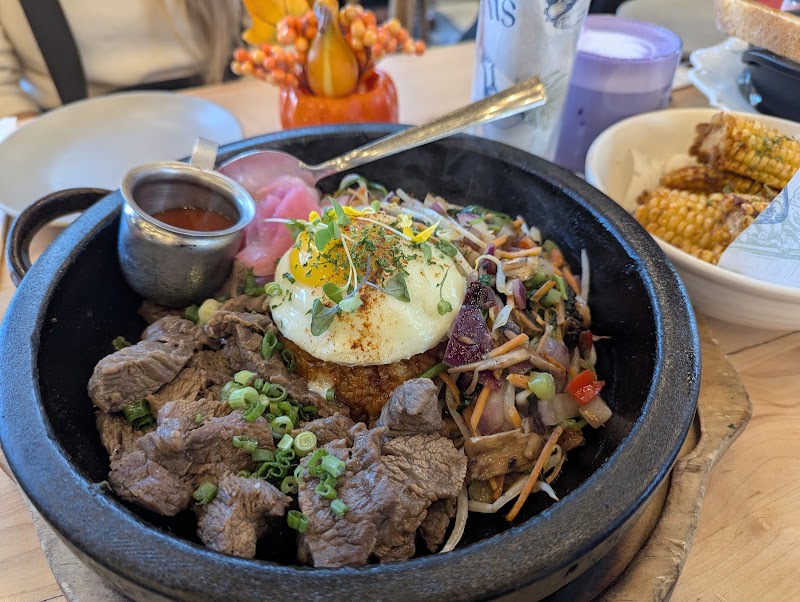 Sizzling galbi rice bowl