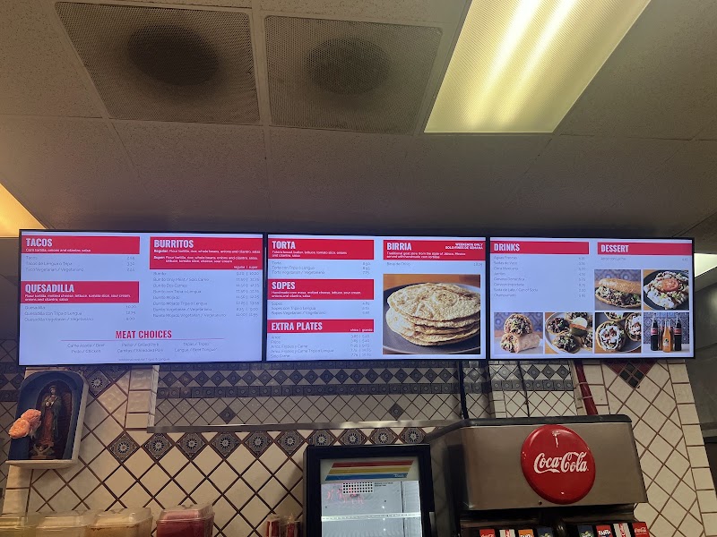 Full menu, easy choices