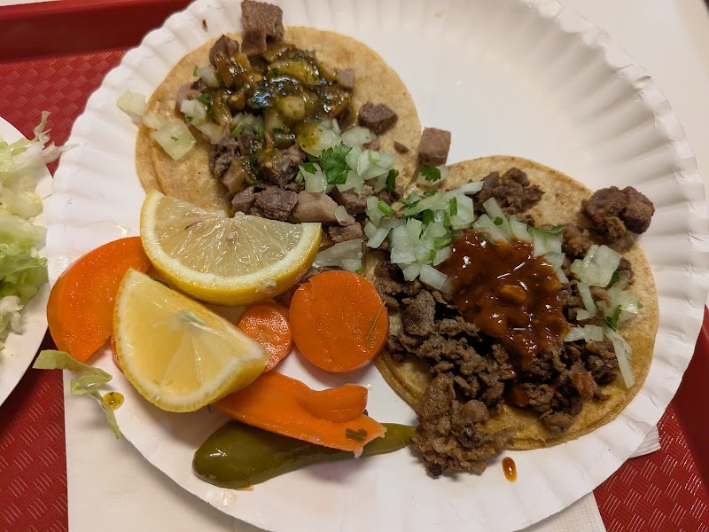 Tacos loaded, ready to eat