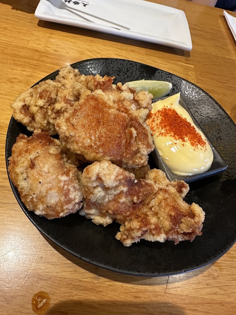 Crispy chicken karaage, generous portion
