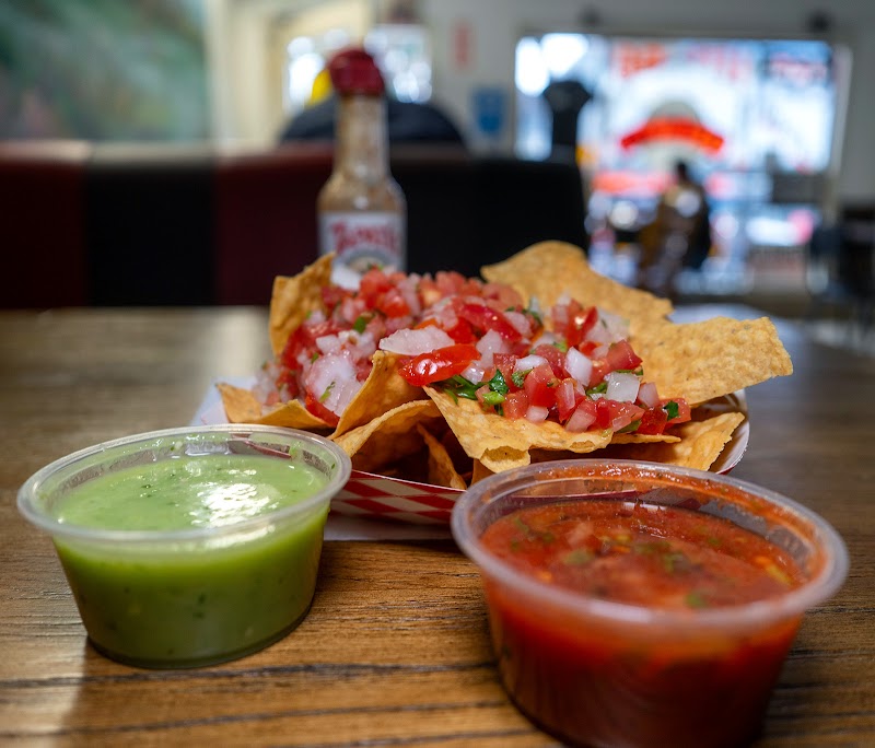 Fresh salsas, chips, pico