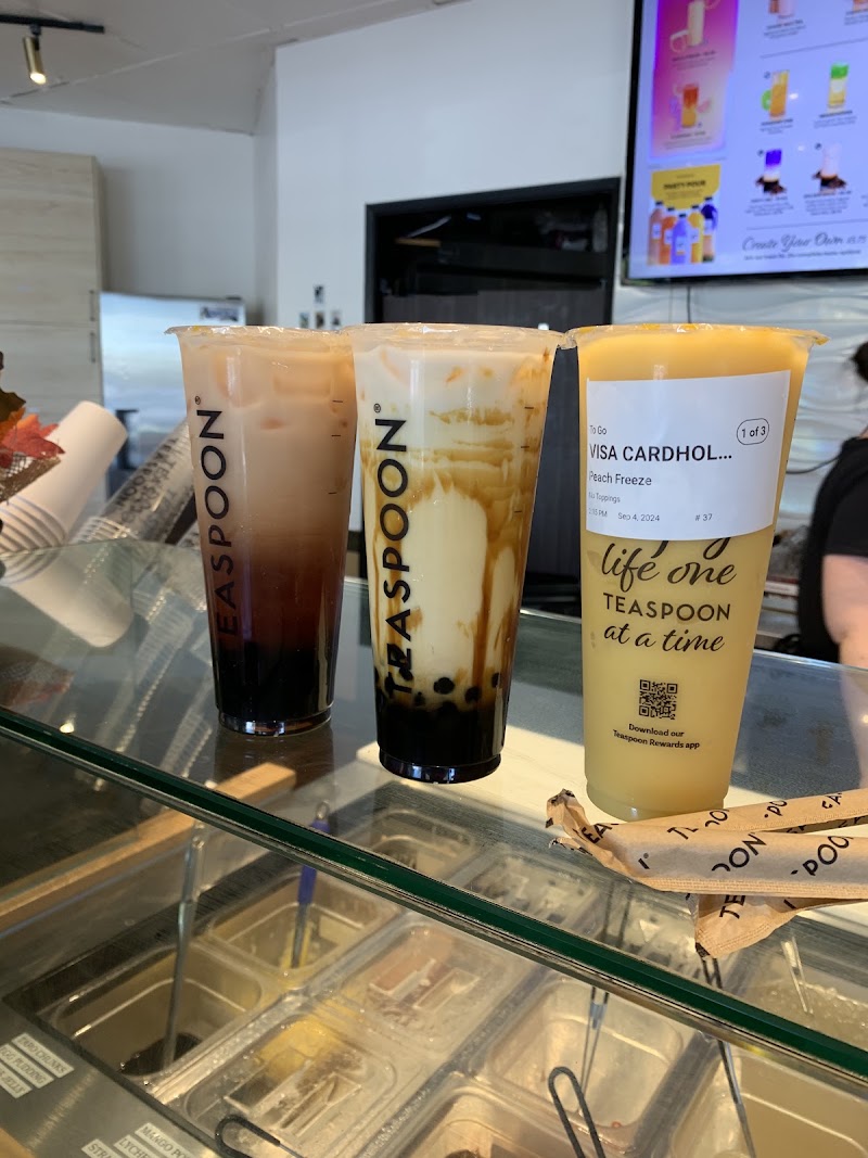 Drinks ready at counter