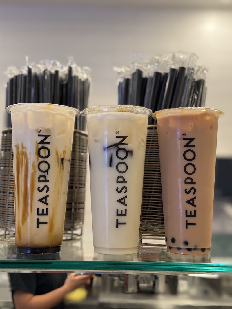 Three signature boba drinks ready