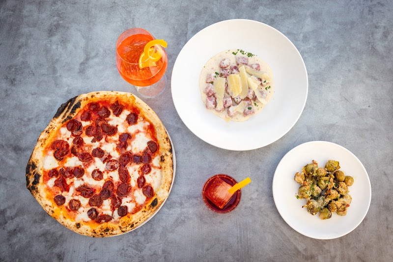 Handcrafted pizzas and starters