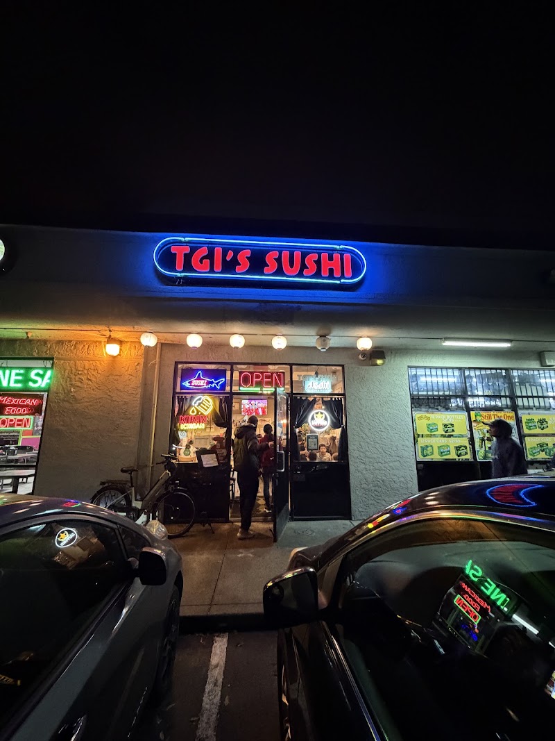 Glowing neon, welcoming entrance