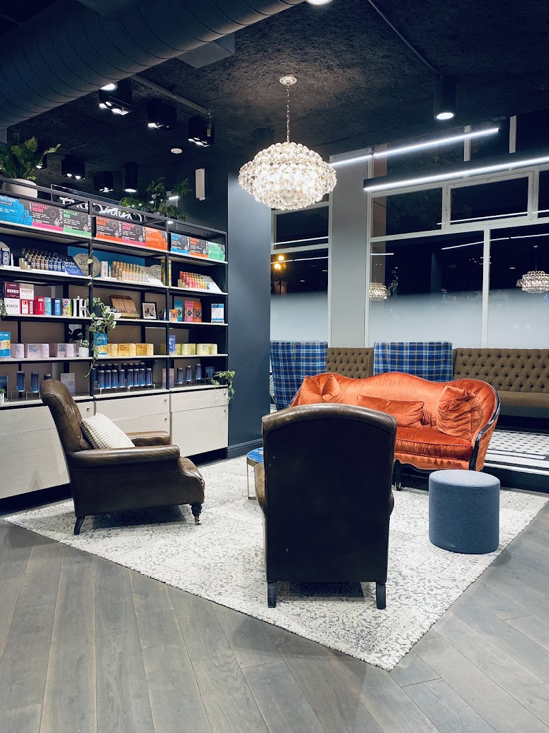 Cozy lounge seating area