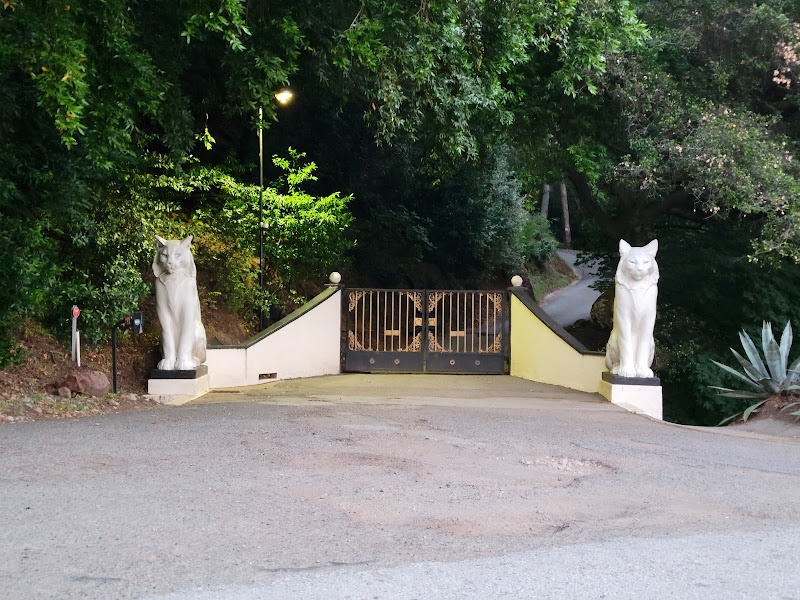 Iconic cat gate entrance