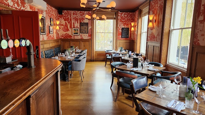 Dining room, dressed to impress