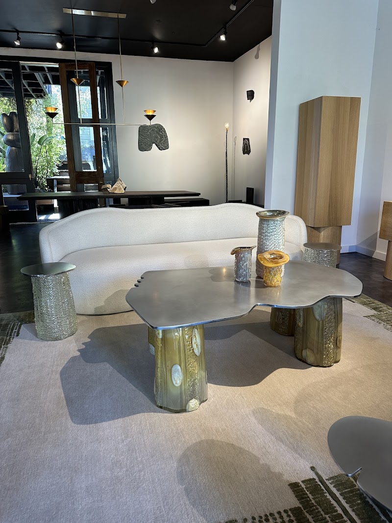Organic forms, curated space