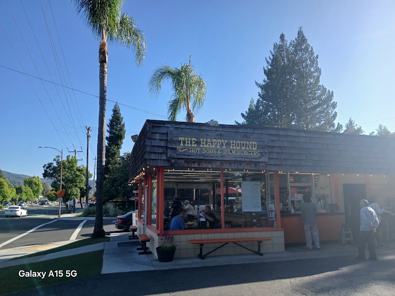 Classic corner burger stand