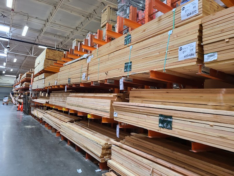 Lumber stocked and ready