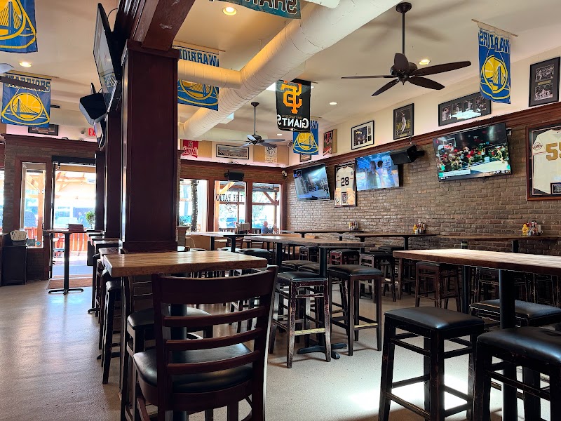 Sports flags, screens, game-day energy