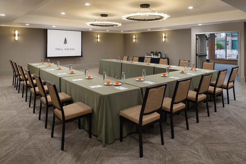 Elegant meeting room setup