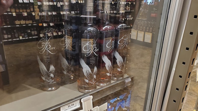 Rare bourbon up close