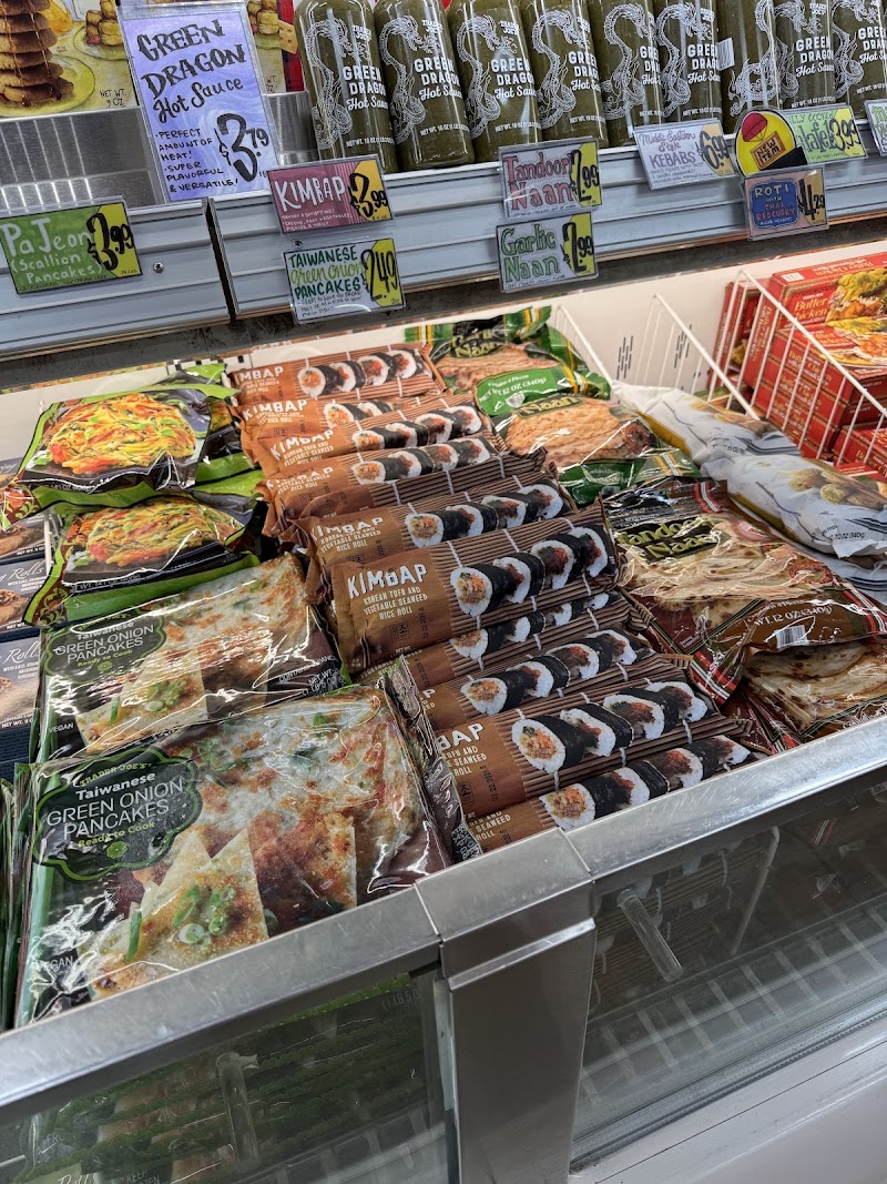 Global frozen foods on display