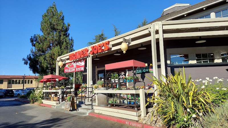 Welcoming storefront with fresh flowers